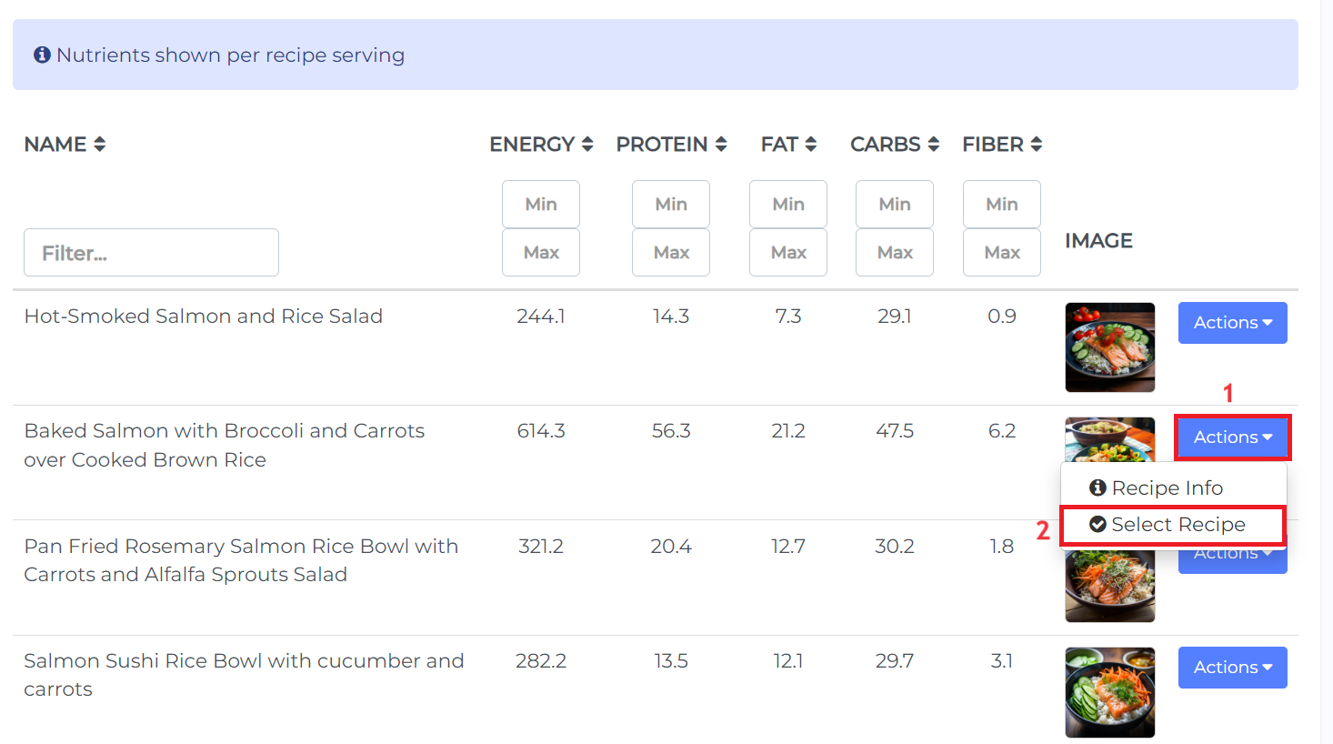 quinoa salad recipe search