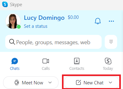 new chat