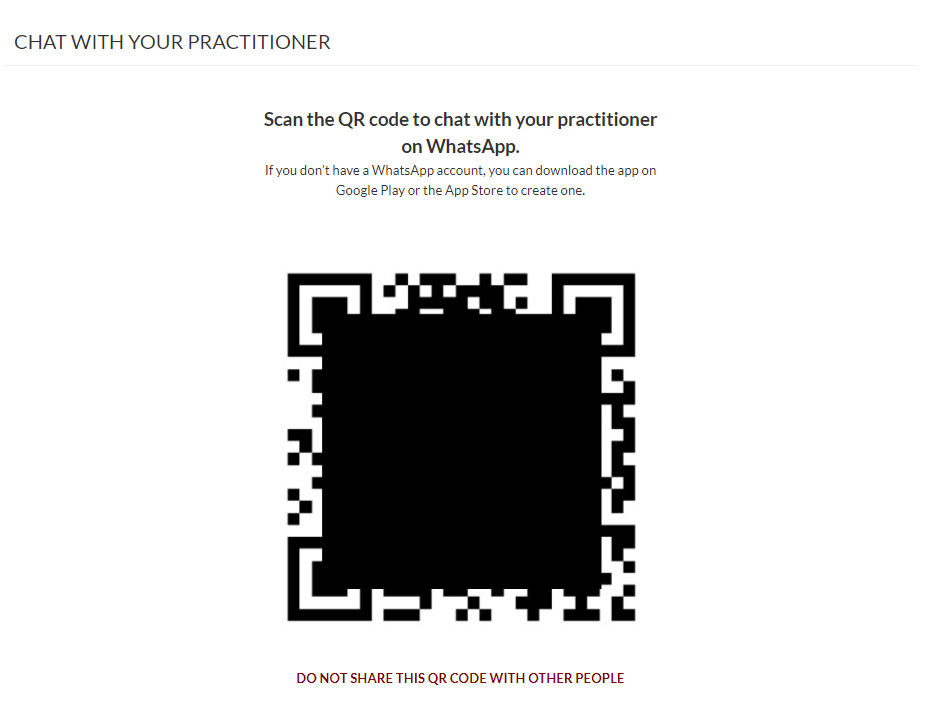 questionnaire whatsapp qr code