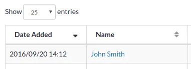 sorting by date