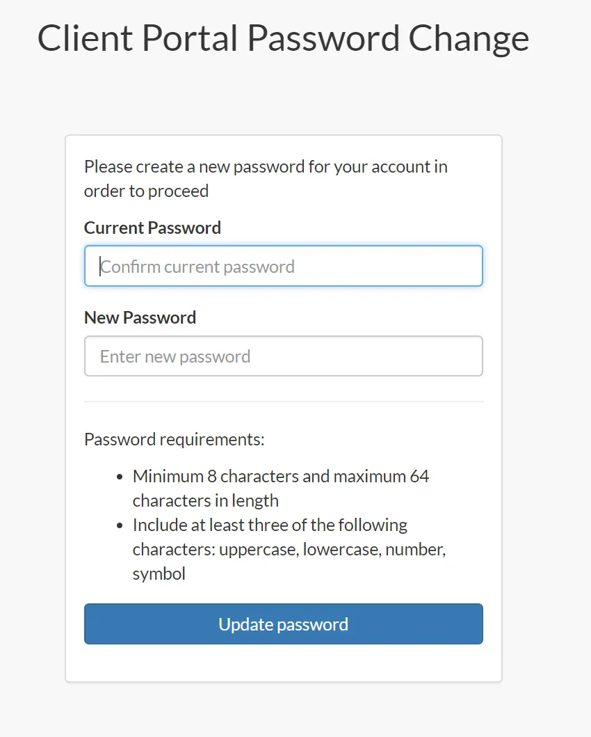 nutriadmin-client-portal-password-reset