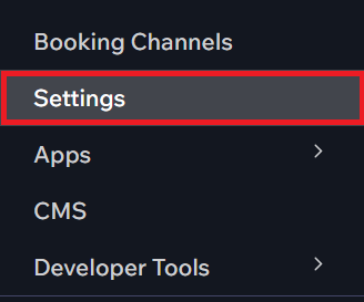 settings button wix